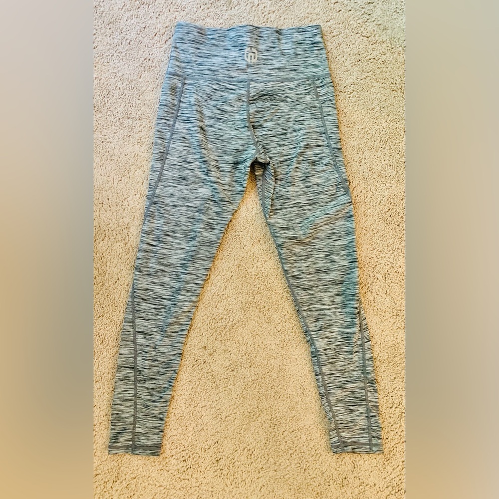 Gray Track Pants with Tapered Leg Design